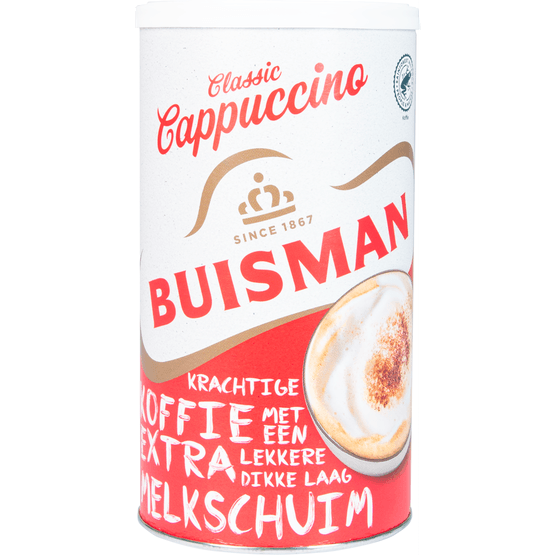Buisman Oploskoffie cappuccino - Dirk
