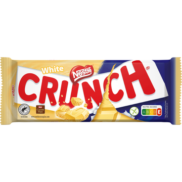 CRUNCH Witte chocolade reep - JUMBO