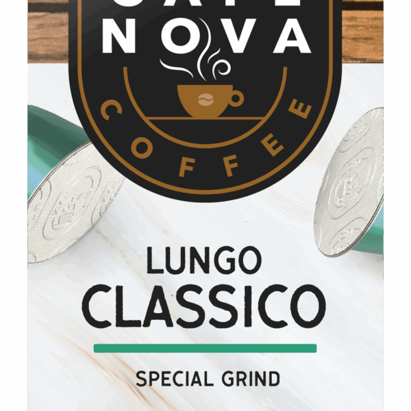 Café Nova Koffiecups Lungo Classico Sterkte 6 - PLUS