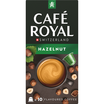 Café Royal Hazelnut Flavoured Edition 10 Capsules - JUMBO