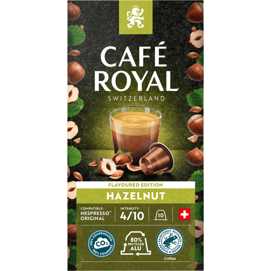 Café Royal Koffiecups hazelnut - Dirk