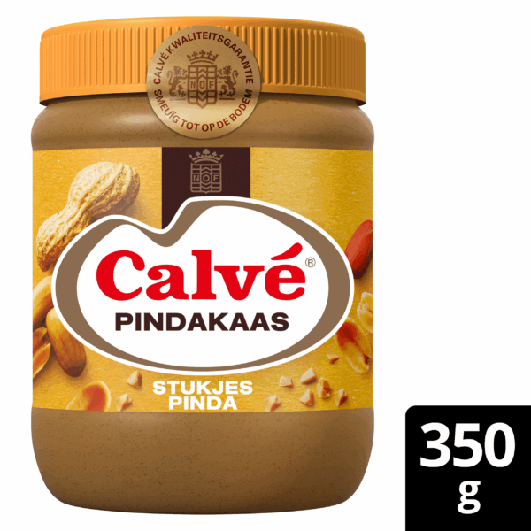 Calvé Pindakaas stukjes pinda - PLUS