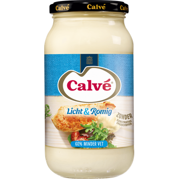 Calvé Pot Licht & Romig Mayonaise - JUMBO