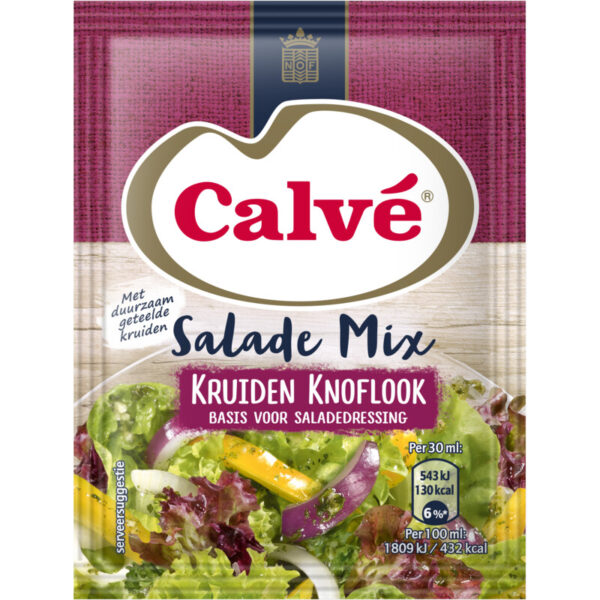 Calvé Salademix Kruiden Knoflook - Albert Heijn