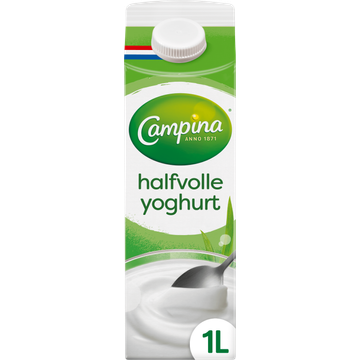 Campina Halfvolle Yoghurt 1 L - JUMBO