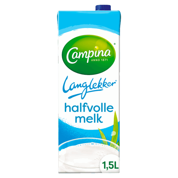 Campina Langlekker halfvolle melk - PLUS