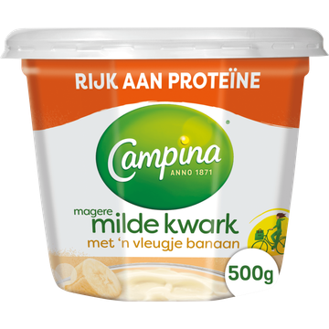 Campina Magere Milde Kwark met 'n Vleugje Banaan - JUMBO