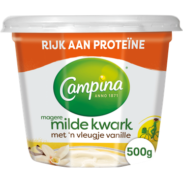 Campina Magere Milde Kwark met 'n Vleugje Vanille - JUMBO
