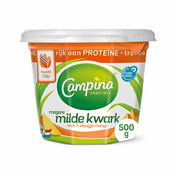 Campina Magere kwark vleugje mango - PLUS