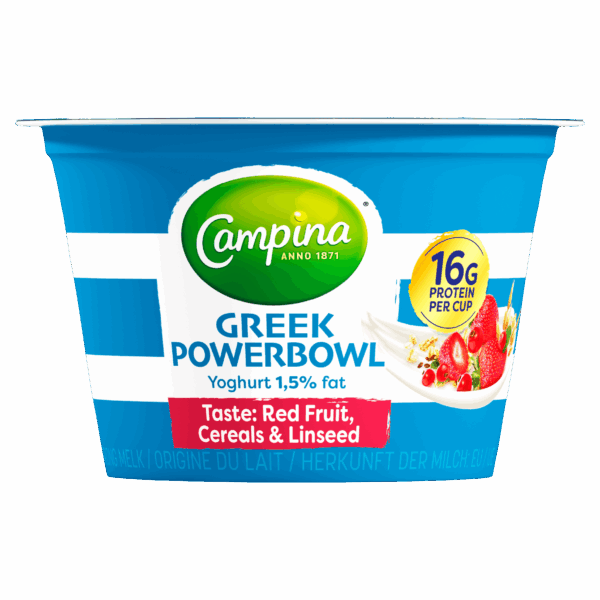 Campina Powerbowl Rood Fruit - PLUS
