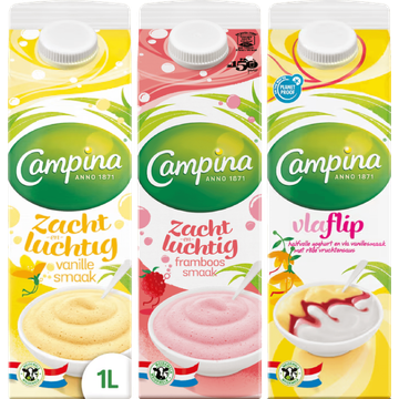 Campina Vla variatie 3 x 1L - JUMBO