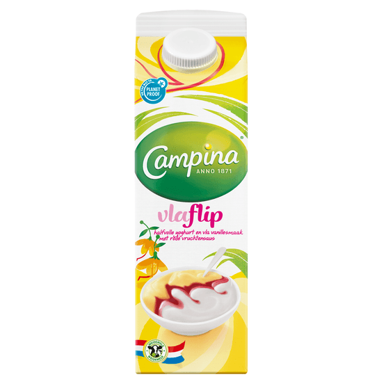 Campina Vlaflip vanille - Dirk