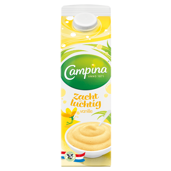 Campina Zacht & Luchtig vanille - Dirk