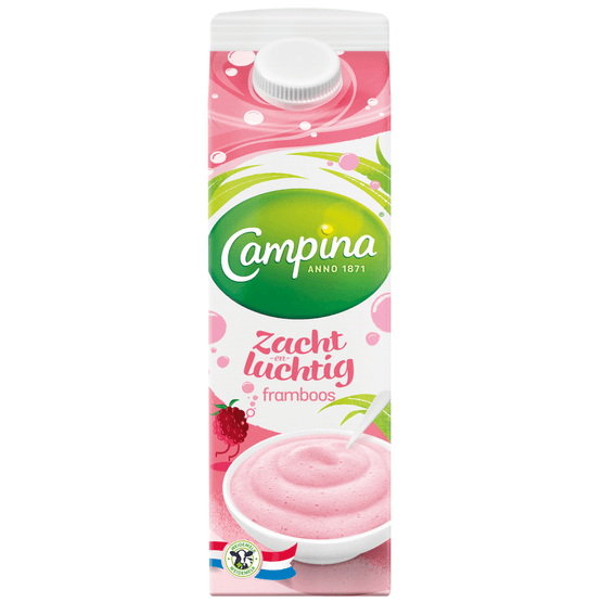 Campina Zacht & luchtig framboos - Dirk