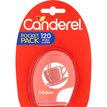 Canderel Pocket Pack 120 Stuks 10