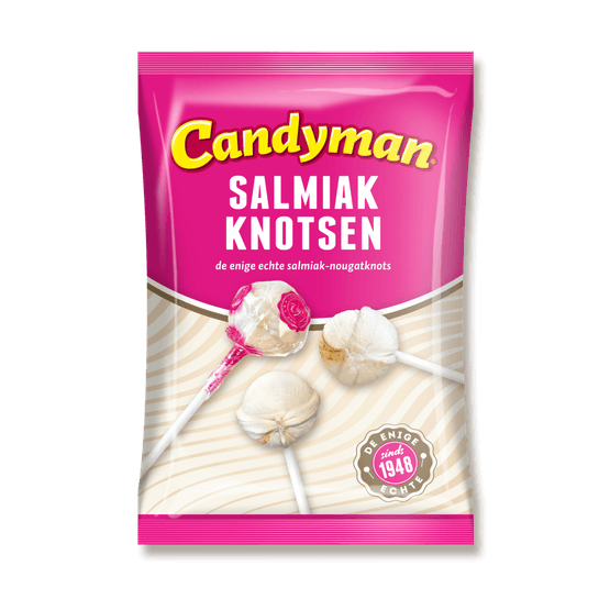 Candyman Salmiak knotsen - Dirk