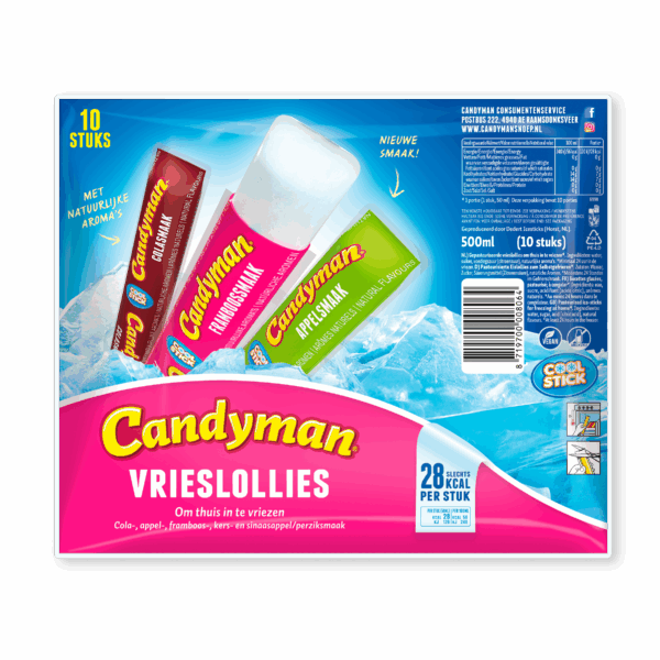 Candyman Vrieslollies - PLUS