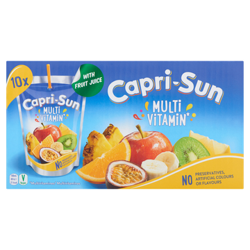 Capri-Sun Multivitamin 200 ml Pouch 10-Pack - JUMBO