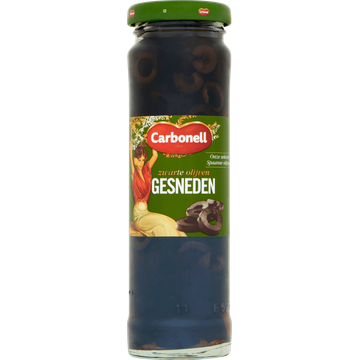 Carbonell Zwarte Olijven Gesneden - JUMBO
