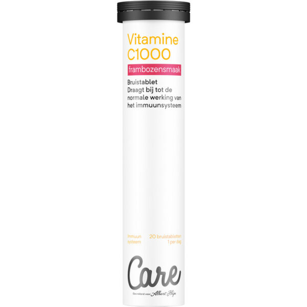 Care Vitamine C1000 Framboos Bruistablet - Albert Heijn