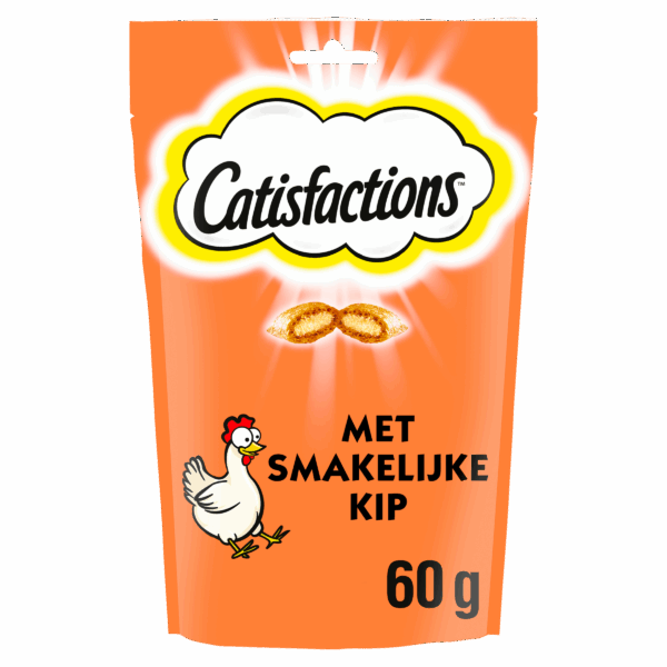 Catisfactions kattensnoepjes - Kip - PLUS