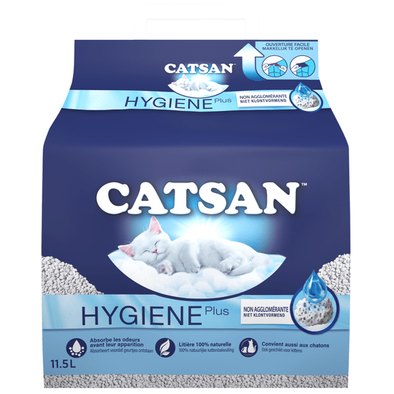 Catsan Kattenbakvulling hygiene plus - Dirk