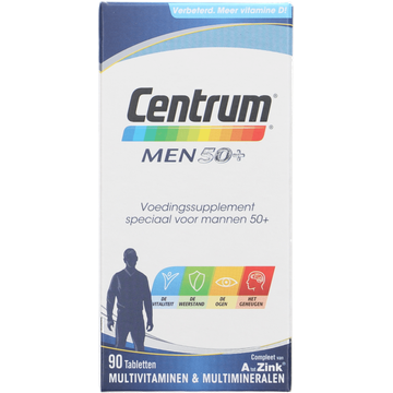Centrum Men 50+ multivitaminen & multimineralen tabletten - JUMBO