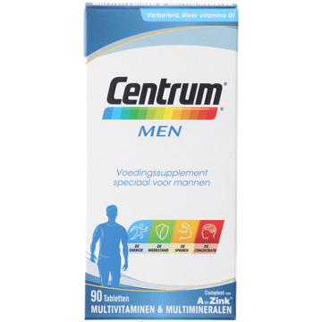 Centrum Men multivitaminen & multimineralen tabletten - JUMBO