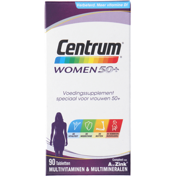 Centrum Women 50+ multivitaminen & multimineralen tabletten - JUMBO