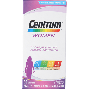 Centrum Women multivitaminen & multimineralen tabletten - JUMBO