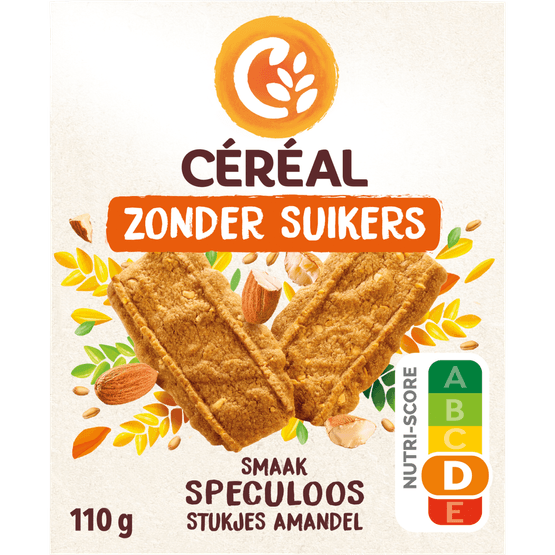 Céréal Koekjes speculoos & stukjes amandel - Dirk