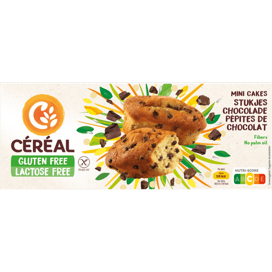 Céréal Mini cakes choco - Dirk