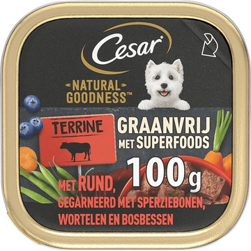 Cesar Natural Goodness - Nat Hondenvoer - Rundvlees - JUMBO