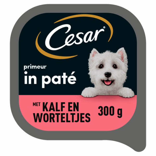 Cesar Primeur - Kalf Pate - Hondenvoer - PLUS