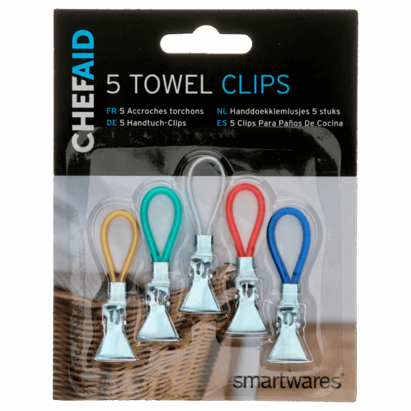 Chef Aid Handdoekklemlusjes - PLUS