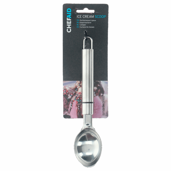 Chef Aid Ijslepel RVS - PLUS