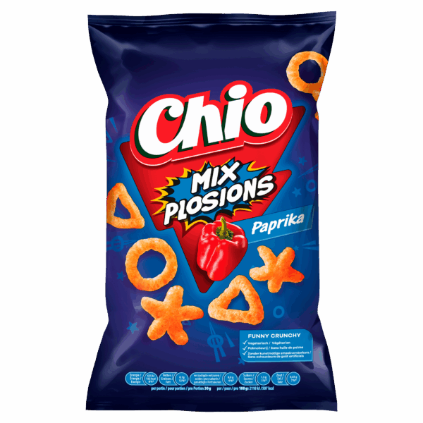 Chio Mixplosions paprika - PLUS