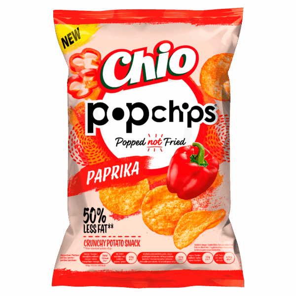 Chio Popchips paprika - PLUS