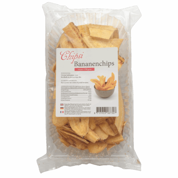 Chipsi Bananenchips Lange Plak - PLUS