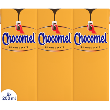 Chocomel 6 x 200 ml - JUMBO