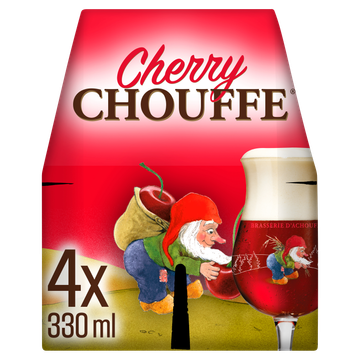 Chouffe - Cherry - Fles - 4 x 330ML - JUMBO