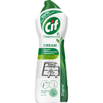 Cif CleanBoost Schuurmiddel Cream Original - JUMBO