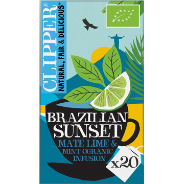 Clipper Brazilian Sunset Organic Infusion - JUMBO