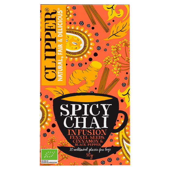 Clipper Kruidenthee spicy chai - Dirk