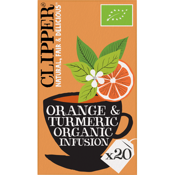 Clipper Orange & Turmeric Organic Infusion - JUMBO