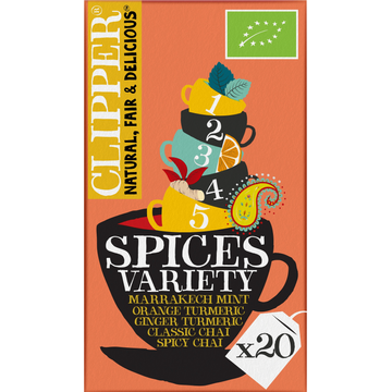 Clipper Spices Variety 20 Stuks - JUMBO