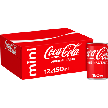Coca-Cola Original Taste Mini 12 x 150 ML - JUMBO