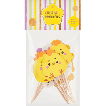 Cocktail Prikkers 24 Stuks - JUMBO
