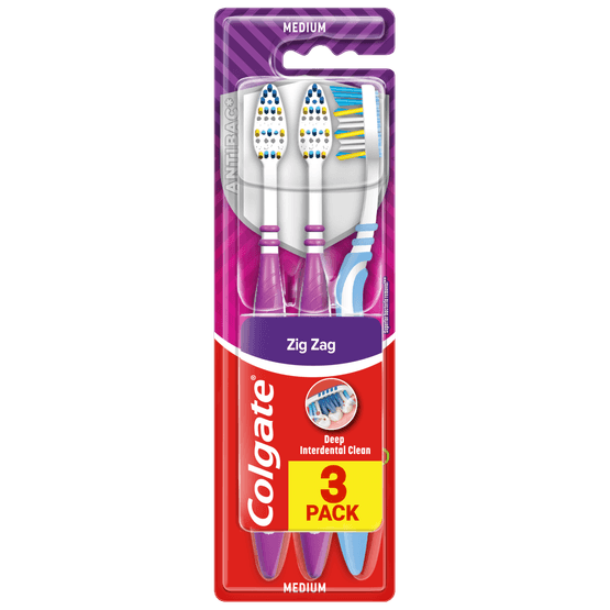 Colgate Tandenborstel zig zag medium - Dirk