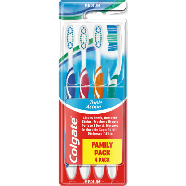 Colgate Triple Action Medium Tandenborstels - Albert Heijn